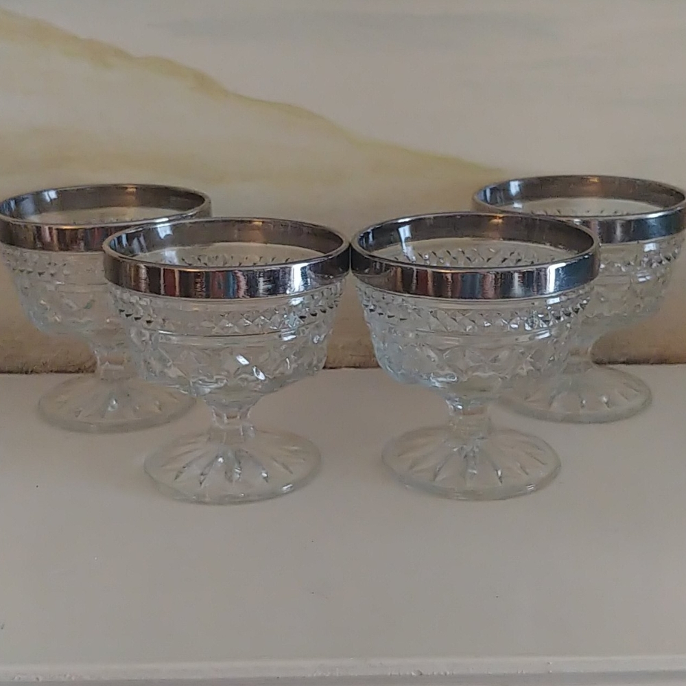 Set of 4 Dessert/Sorbet Cups